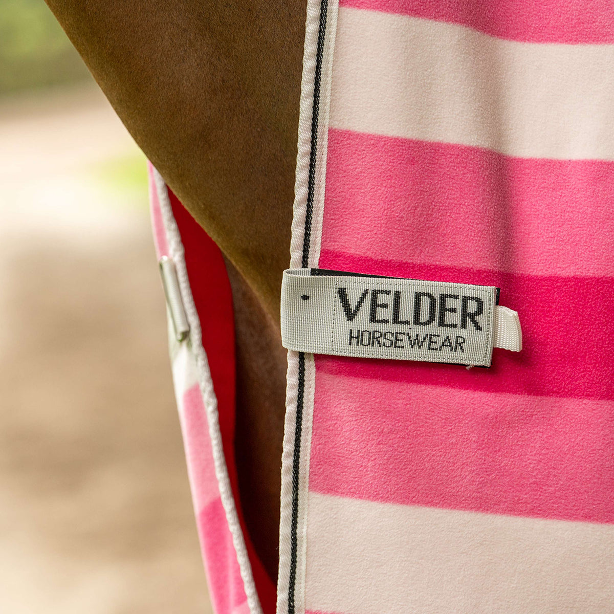 Velder Horsewear Fleecedecke VelvetTouch Dusty Rose