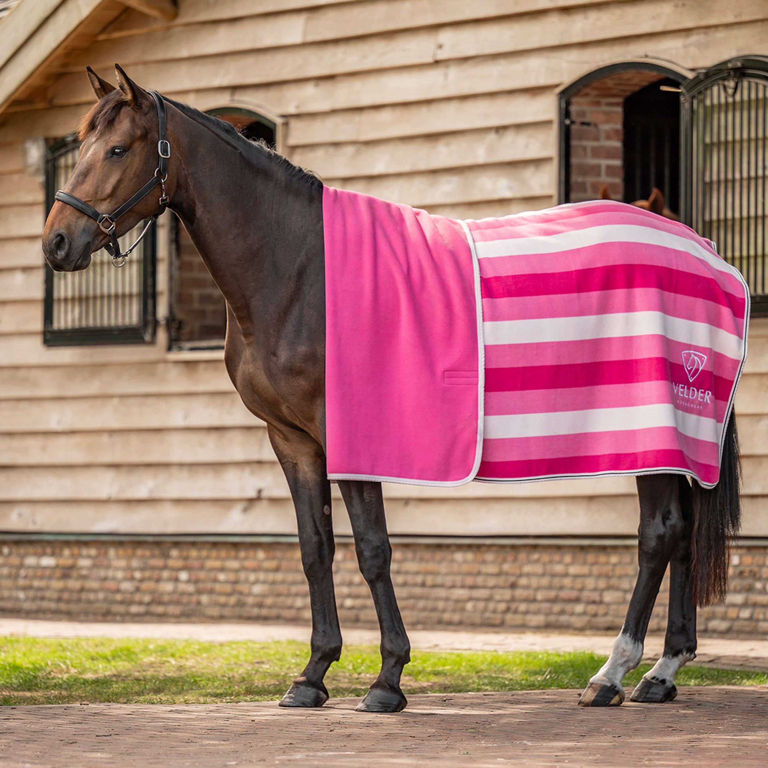 Velder Horsewear Premium Cooler VelvetTouch Dusty Rose