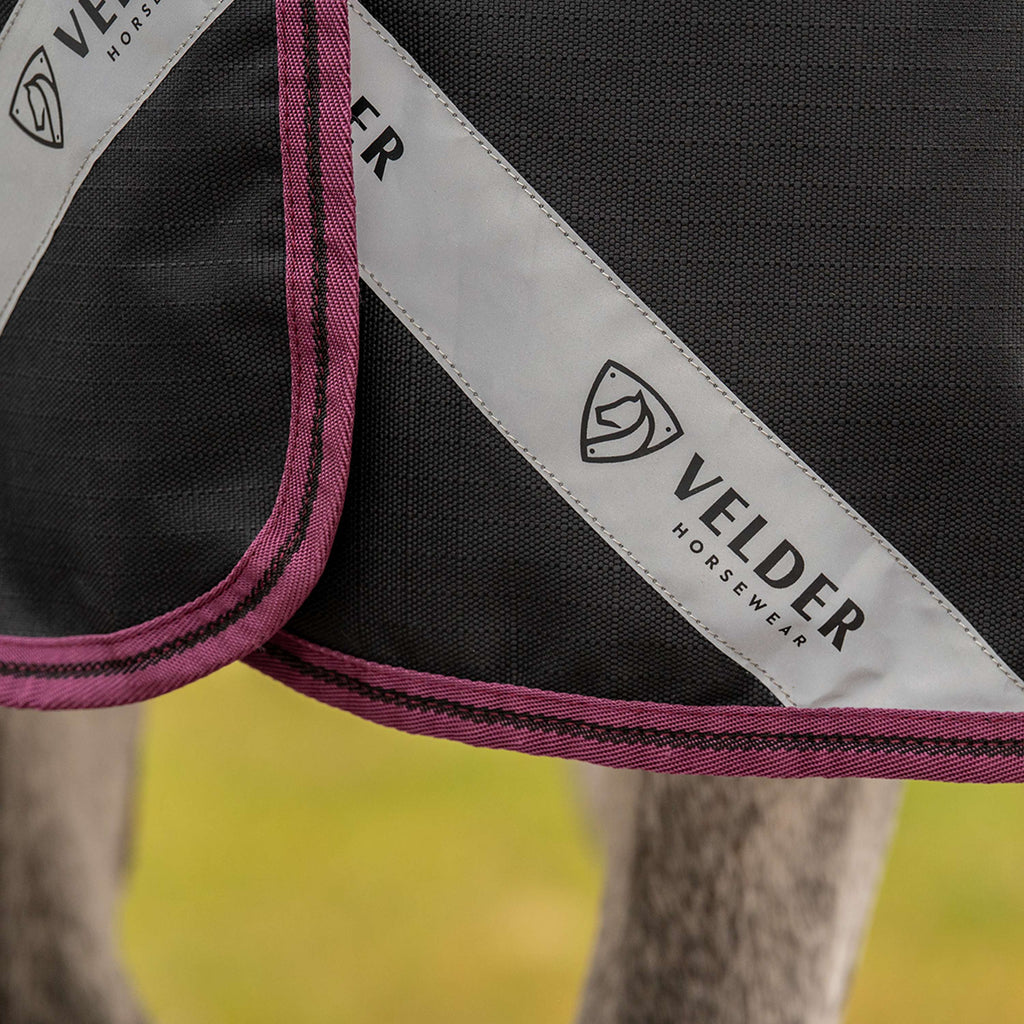 Velder Horsewear Premium Turnout Rug 1200D 0g Schwarz