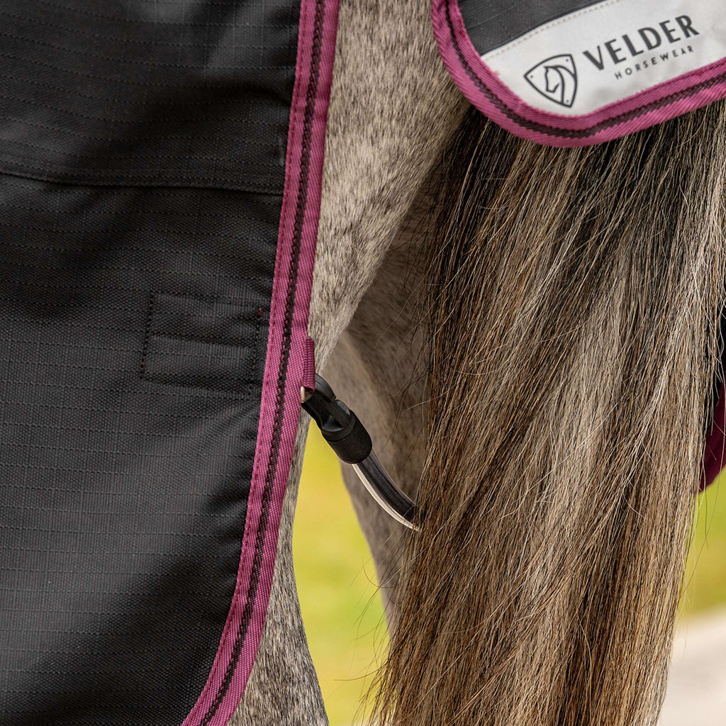 Velder Horsewear Premium Turnout Rug 1200D 0g Schwarz