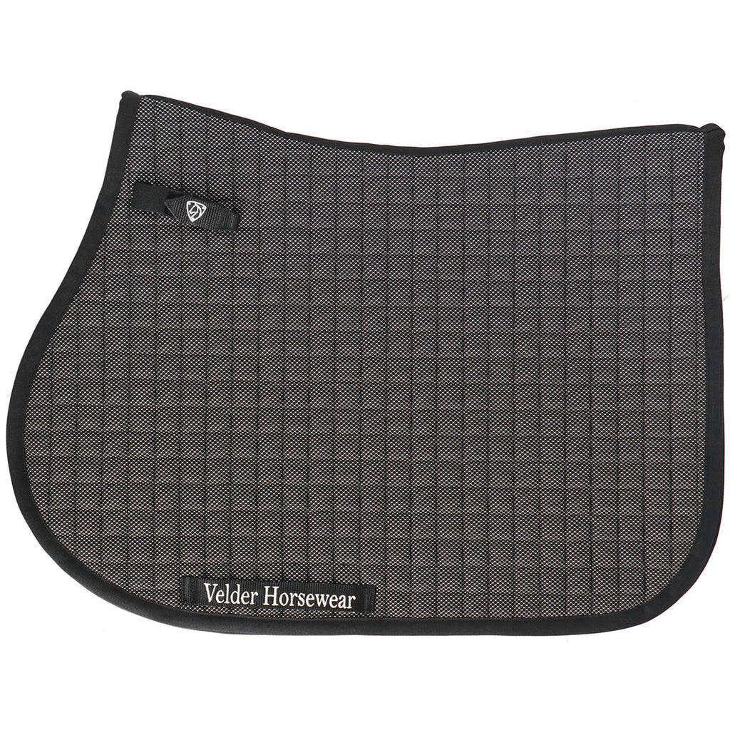 Velder Horsewear Premium Schabracke Bamboo Springen Schwarz