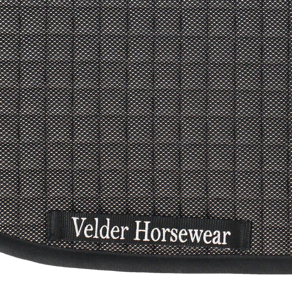 Velder Horsewear Premium Schabracke Bamboo Springen Schwarz