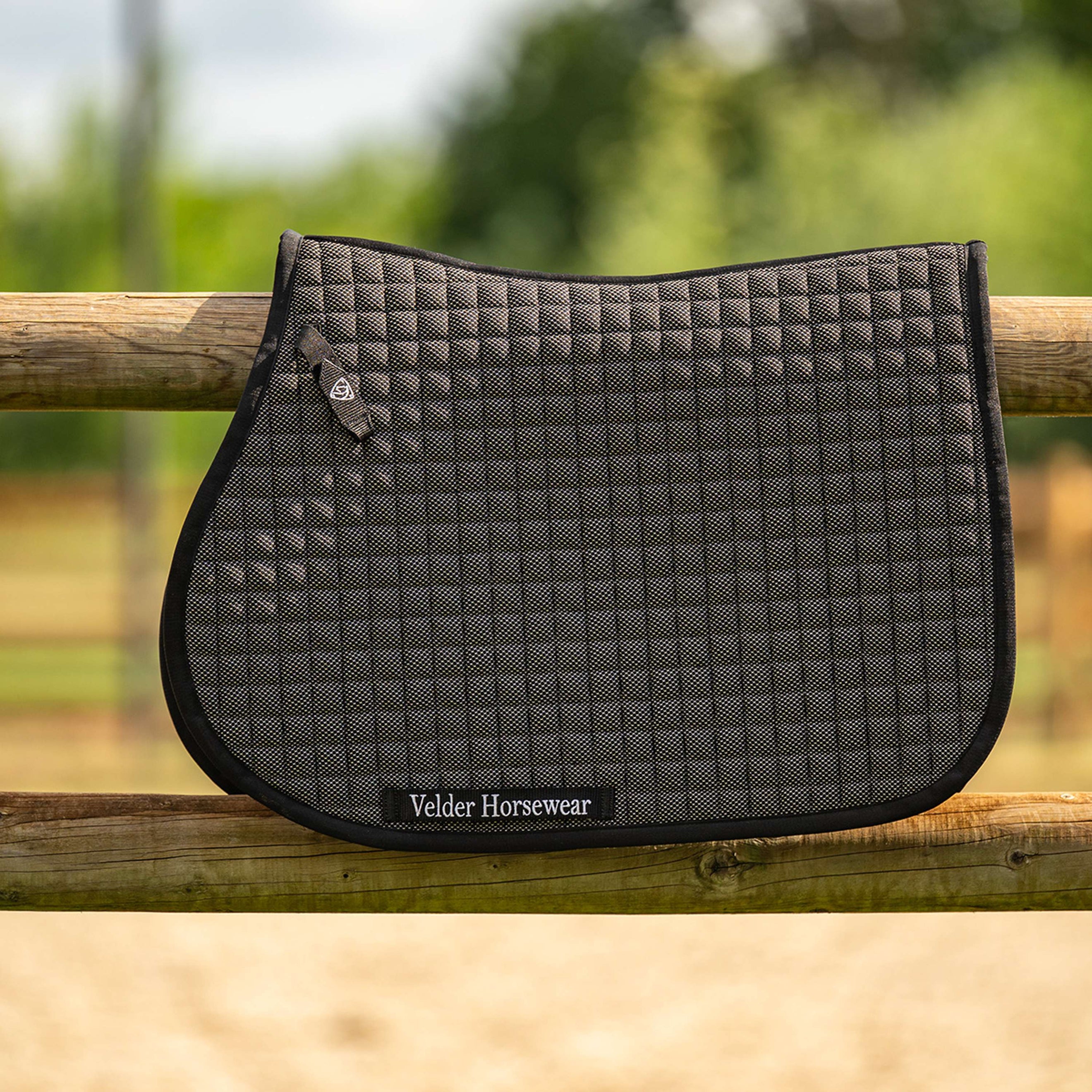 Velder Horsewear Premium Schabracke Bamboo Springen Schwarz