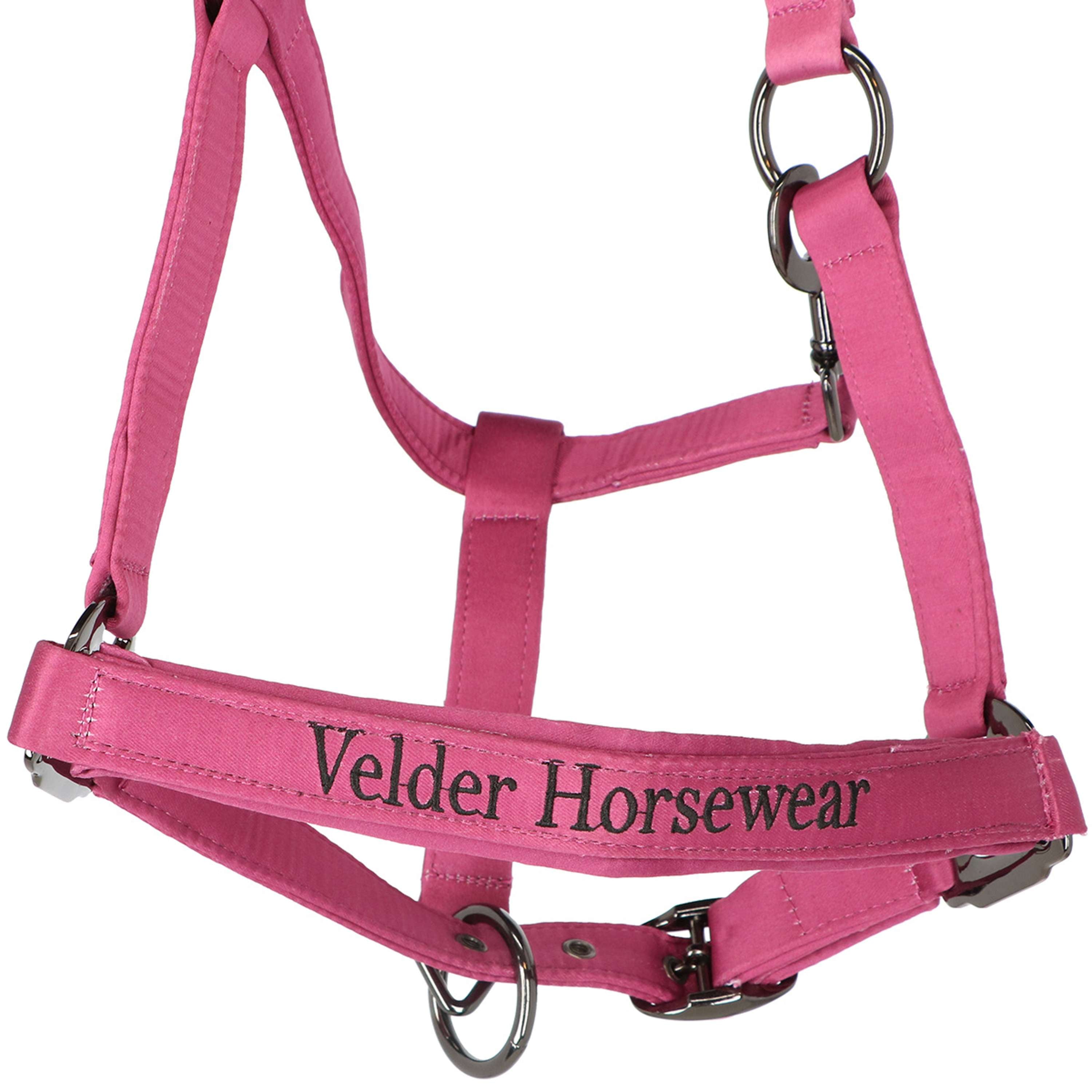 Velder Horsewear Premium Halfter Satin Glow Dutch Raspberry