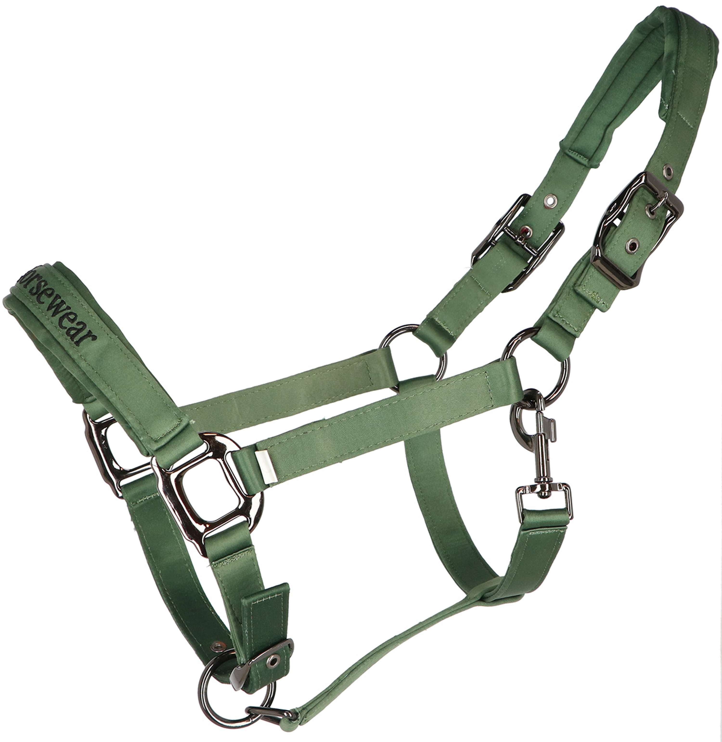 Velder Horsewear Premium Halfter Satin Glow Olive Mist
