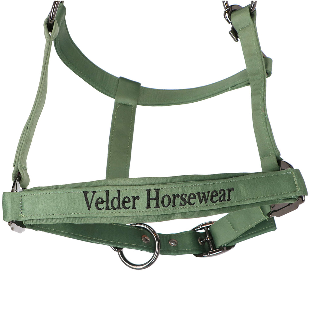 Velder Horsewear Premium Halfter Satin Glow Olive Mist