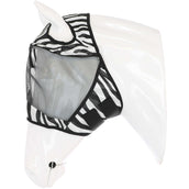 Velder Horsewear Essentials Fliegenmaske Zebra Ohne Ohren Schwarz/Weiß
