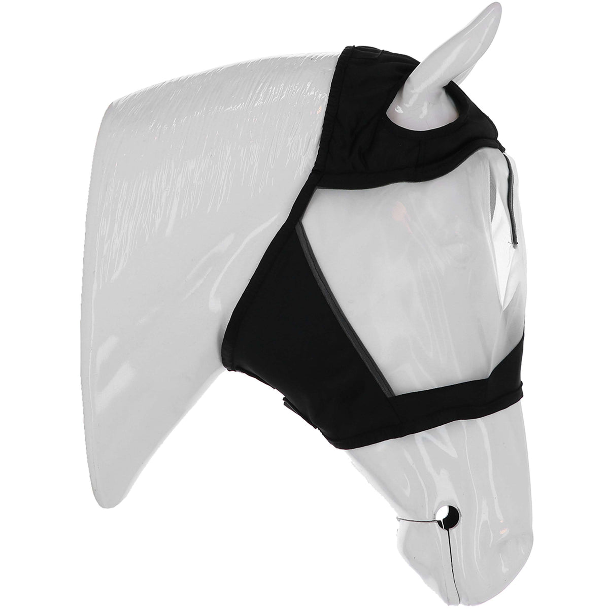 Velder Horsewear Premium Fliegenmaske Ohne Ohren Schwarz