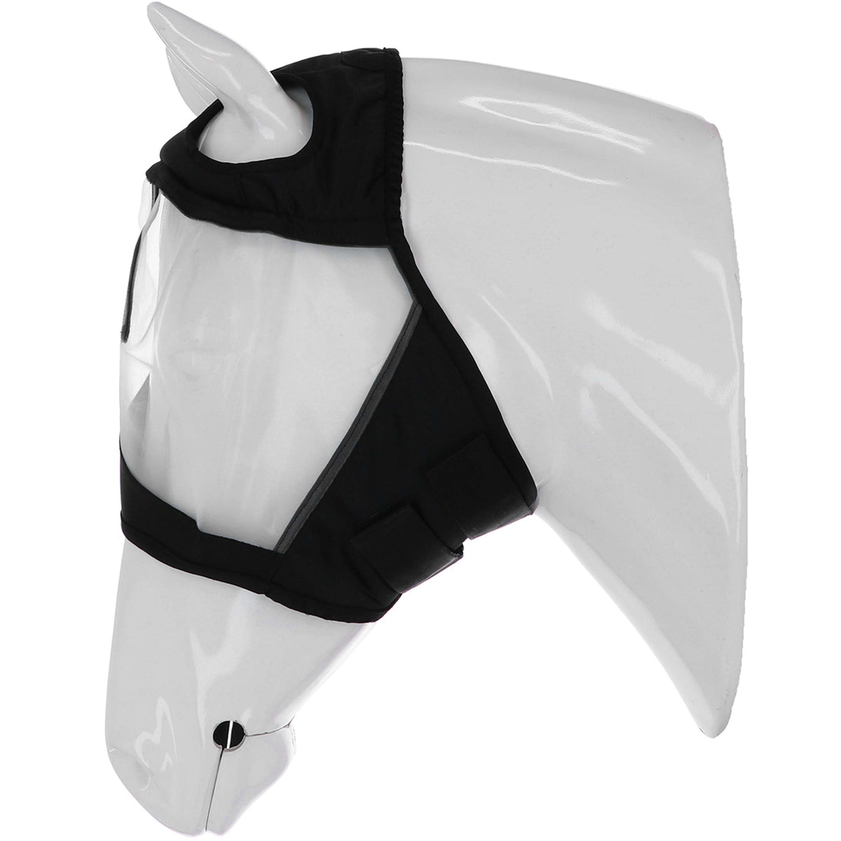 Velder Horsewear Premium Fliegenmaske Ohne Ohren Schwarz