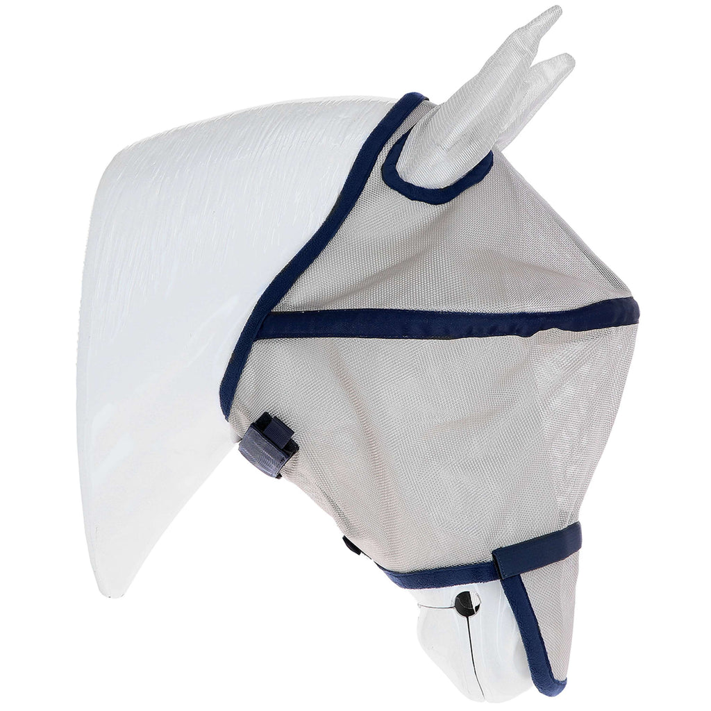 Velder Horsewear Premium Fliegenmaske Comfort Space Tan/Navy