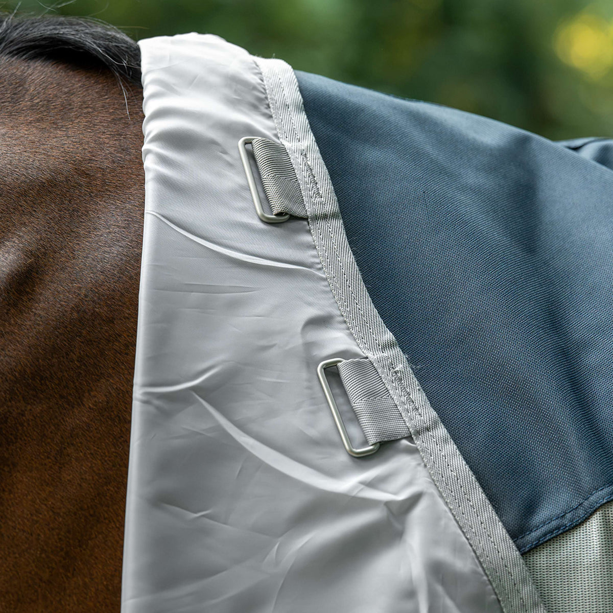 Velder Horsewear Premium Fliegendecke Rainless Summer Navy/Field Grey