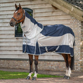 Velder Horsewear Fliegendecke Rainless Fall Navy/Pearl Silver