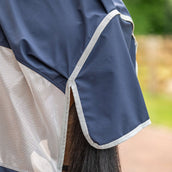 Velder Horsewear Fliegendecke Rainless Fall Navy/Pearl Silver