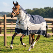 Velder Horsewear Fliegendecke Rainless Fall Navy/Pearl Silver