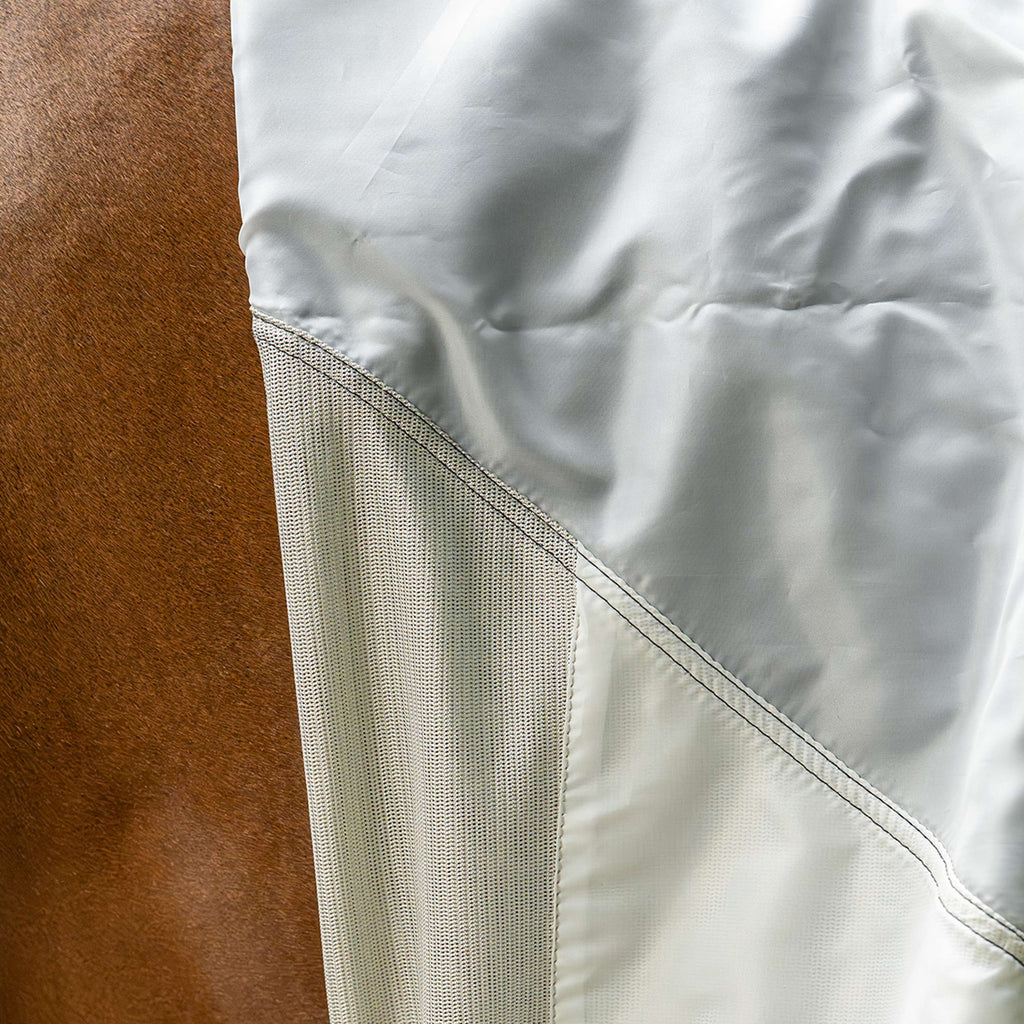 Velder Horsewear Premium Pony Fliegendecke Waterproof-Top Navy/Pearl Silver