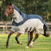 Velder Horsewear Premium Fliegendecke Waterproof-Top Navy/Pearl Silver