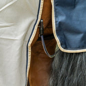 Velder Horsewear Premium Fliegendecke Waterproof-Top Navy/Pearl Silver