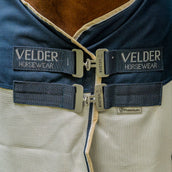 Velder Horsewear Premium Fliegendecke Waterproof-Top Navy/Pearl Silver