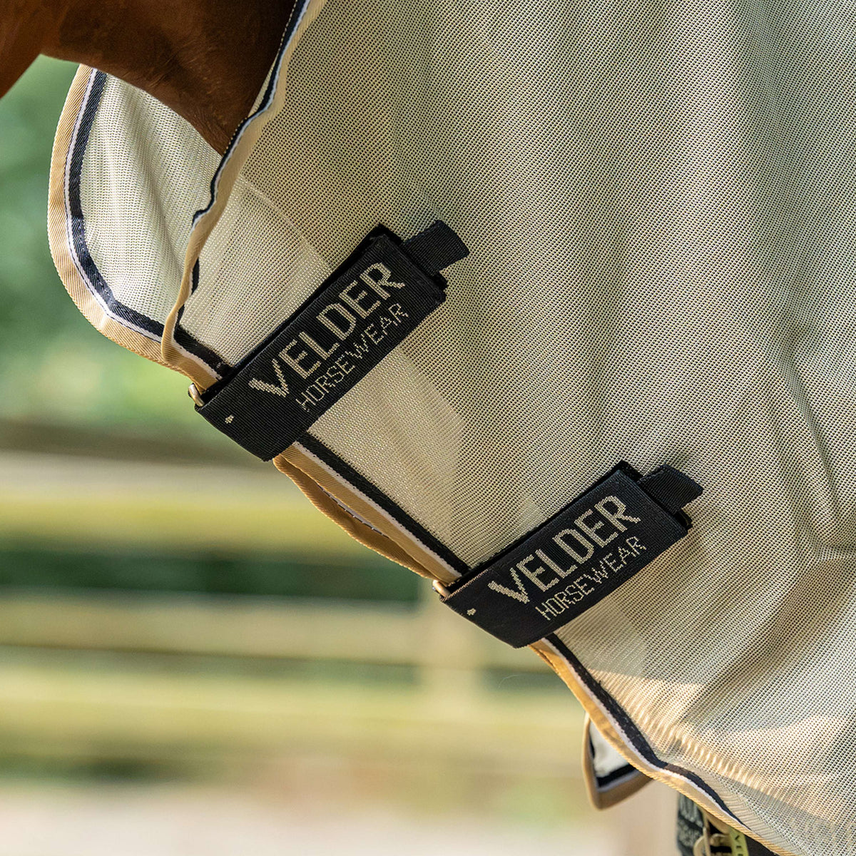 Velder Horsewear Premium Fliegendecke Waterproof-Top Navy/Pearl Silver