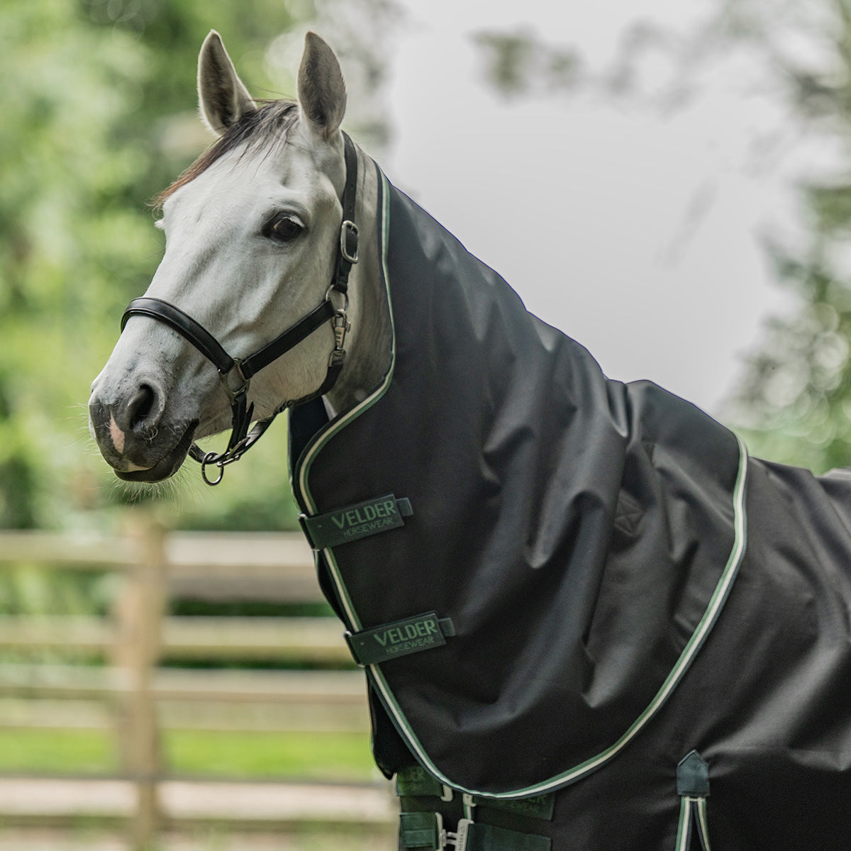 Velder Horsewear Premium Halsstück Turnout 0g Night Forest Velder Horsewear Premium Halsstück Turnout 0g Night Forest