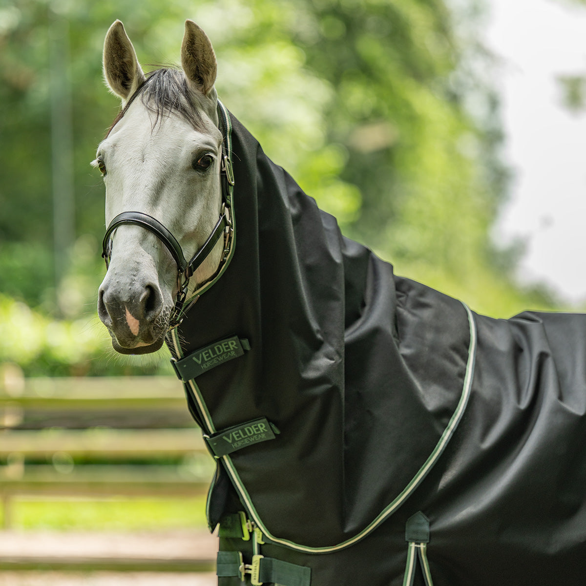 Velder Horsewear Halsstück Turnout 100g Night Forest