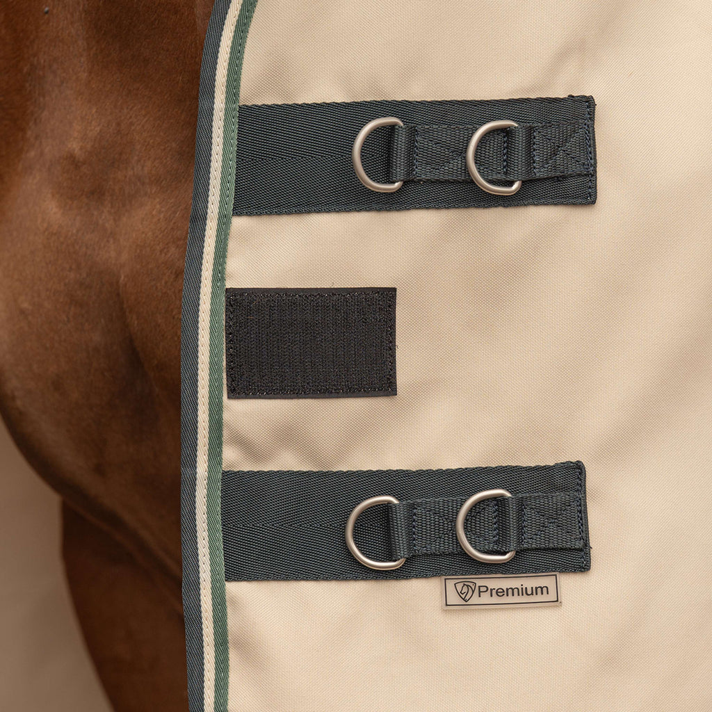 Velder Horsewear Premium Pony Sweet Itch Hoody Dune/Heather Green
