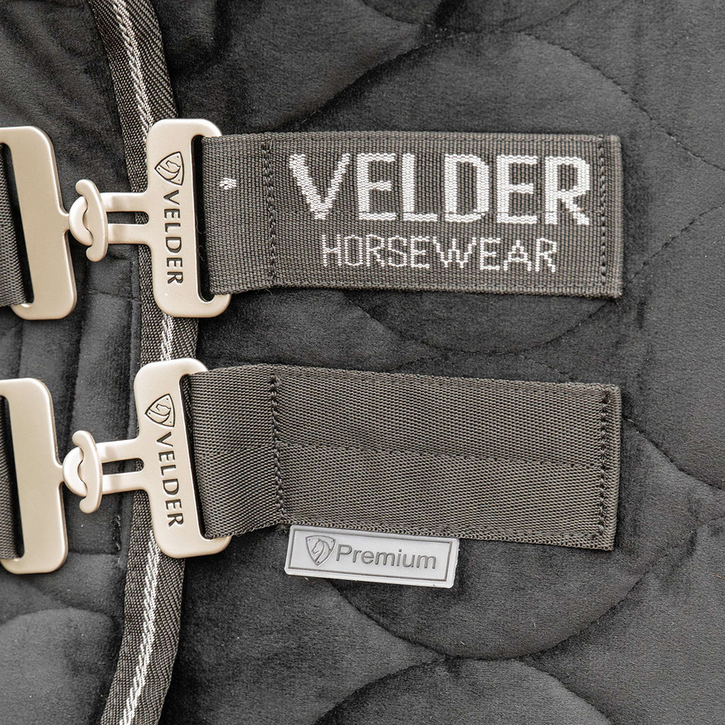 Velder Horsewear Premium Pony Showdecke Satin Glow Black Night