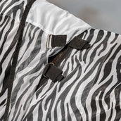 Velder Horsewear Fliegendecke mit Halsteil Zebra Schwarz/Weiß