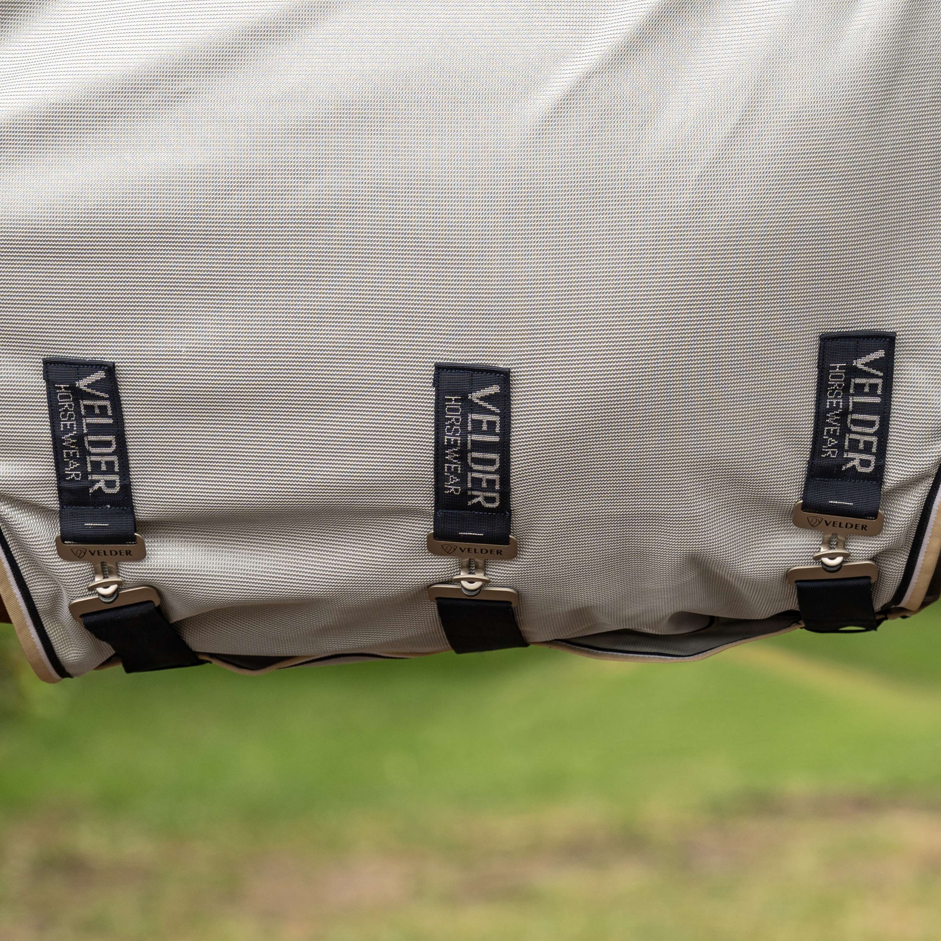 Velder Horsewear Premium Pony Fliegendecke Pearl Grey