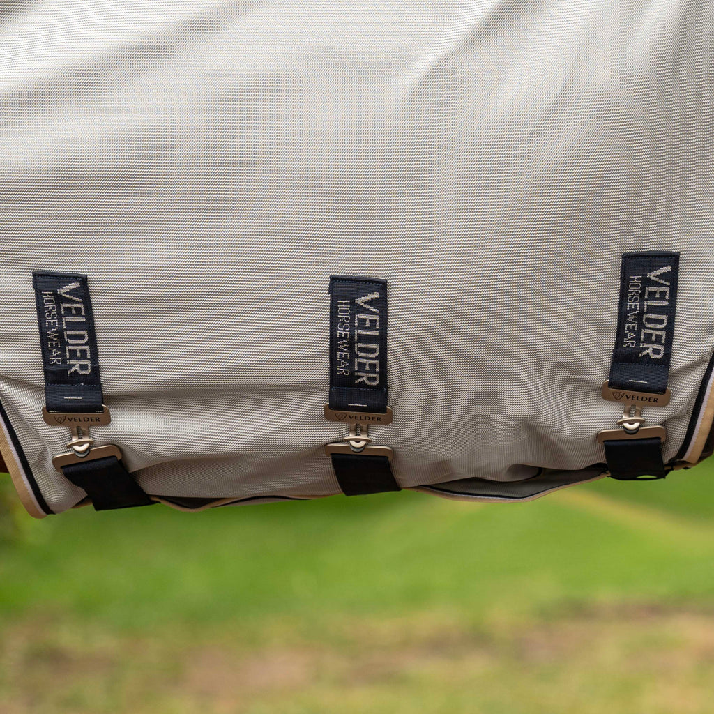 Velder Horsewear Premium Pony Fliegendecke Pearl Grey