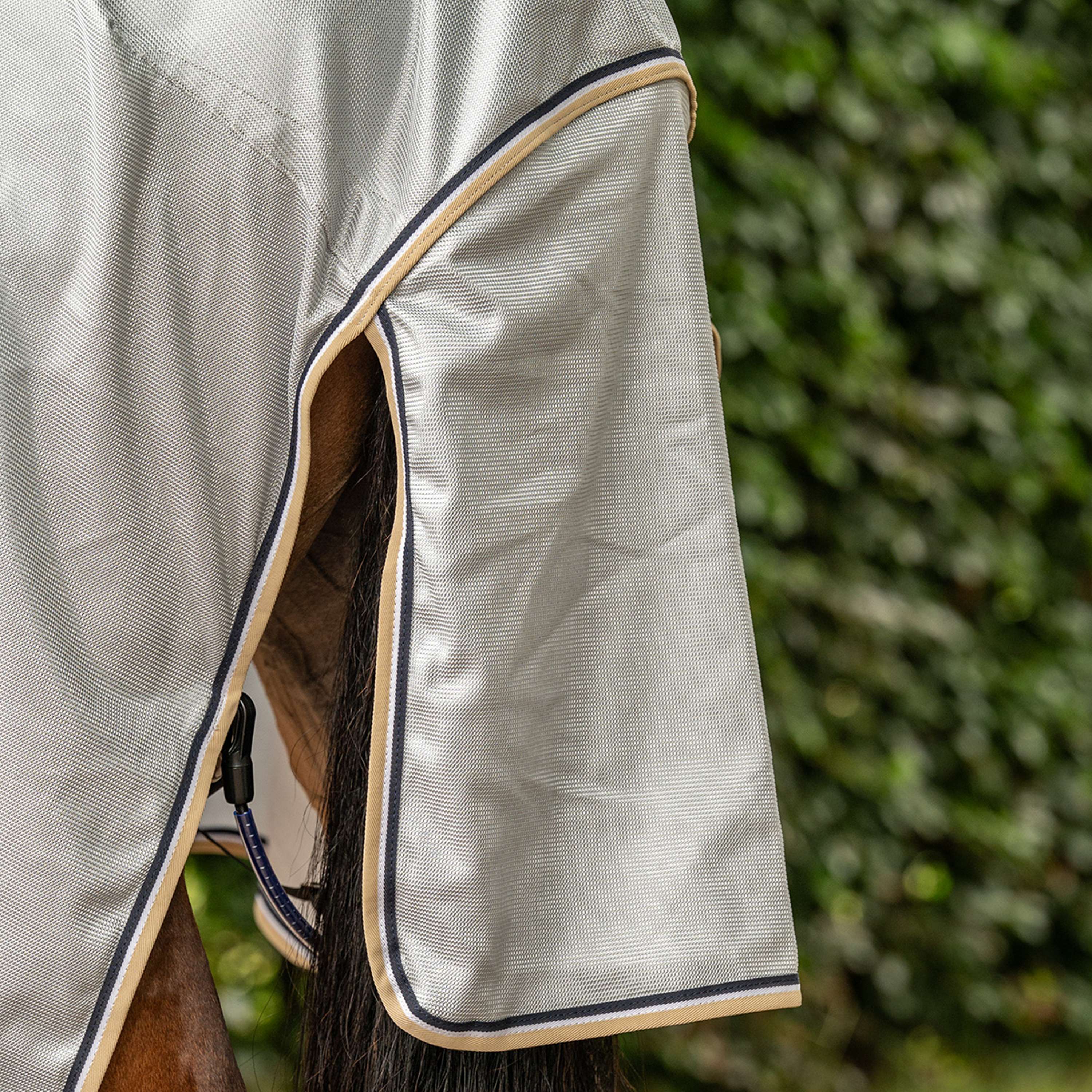 Velder Horsewear Premium Pony Fliegendecke Pearl Grey