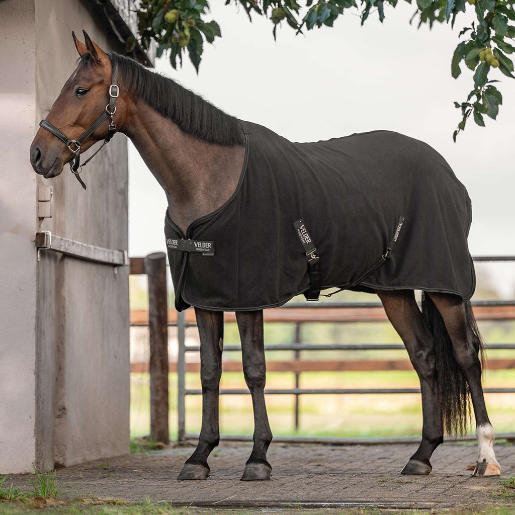 Velder Horsewear Essentials Fleecedecke Comfy Schwarz