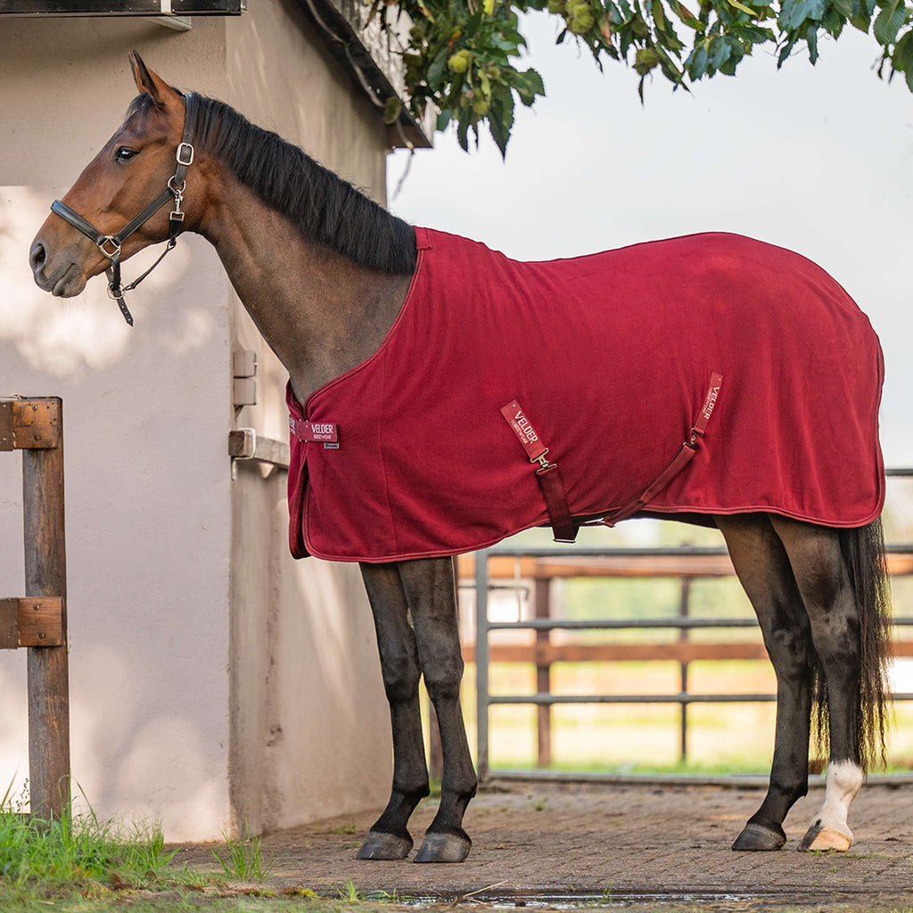 Velder Horsewear Essentials Fleecedecke Comfy Bordeaux