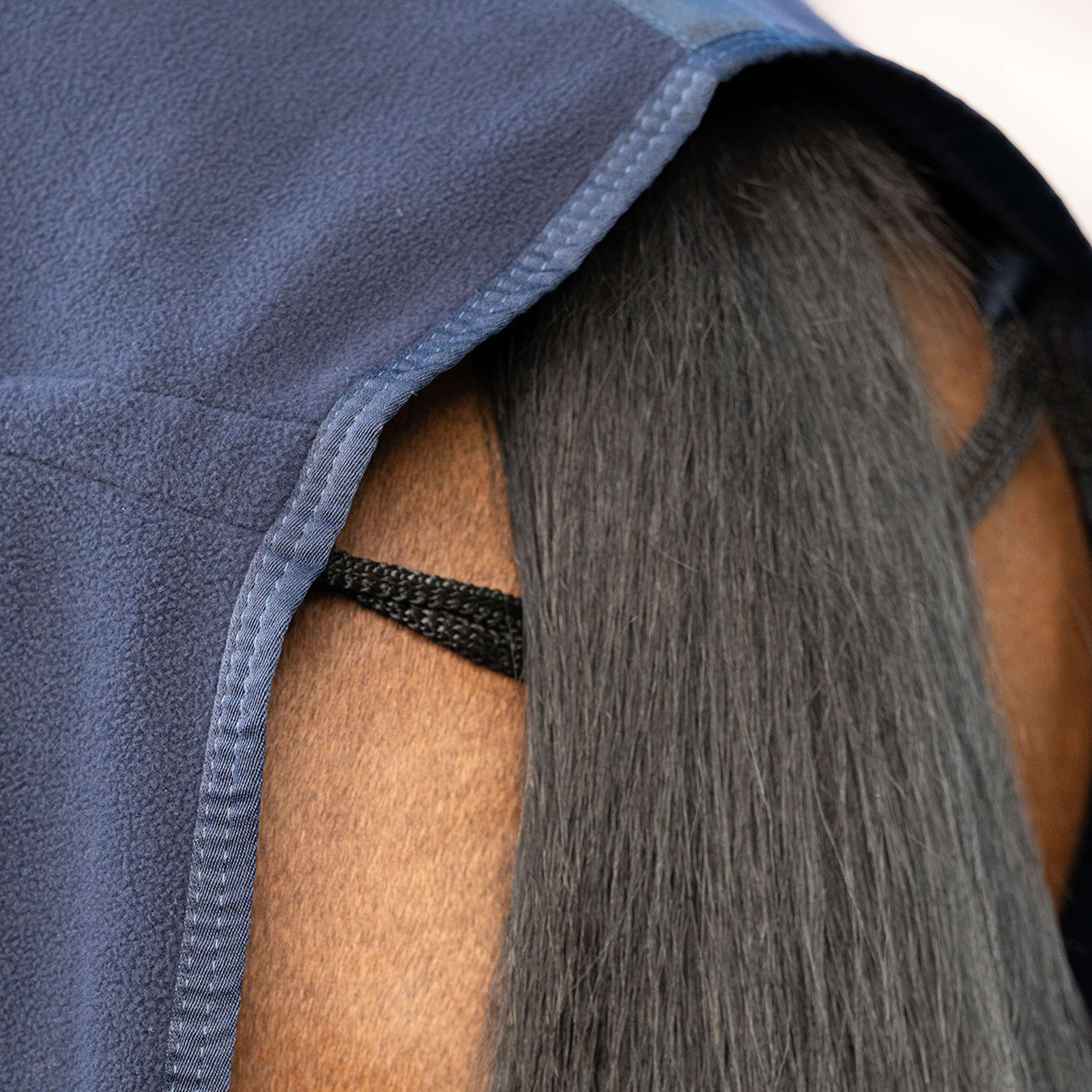Velder Horsewear Essentials Fleecedecke Comfy mit Halsteil Navy