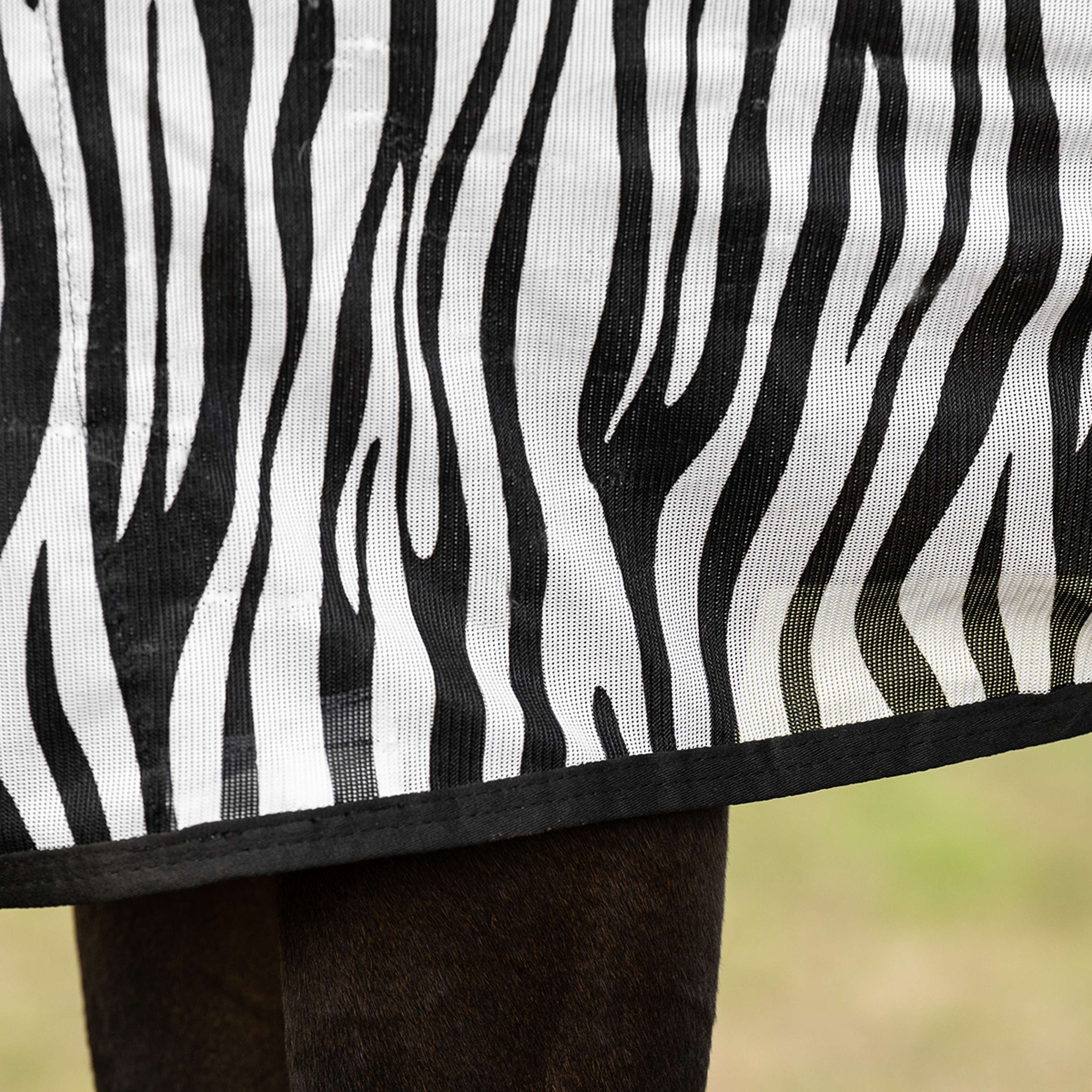 Velder Horsewear Essentials Fliegendecke Zebra Schwarz/Weiß