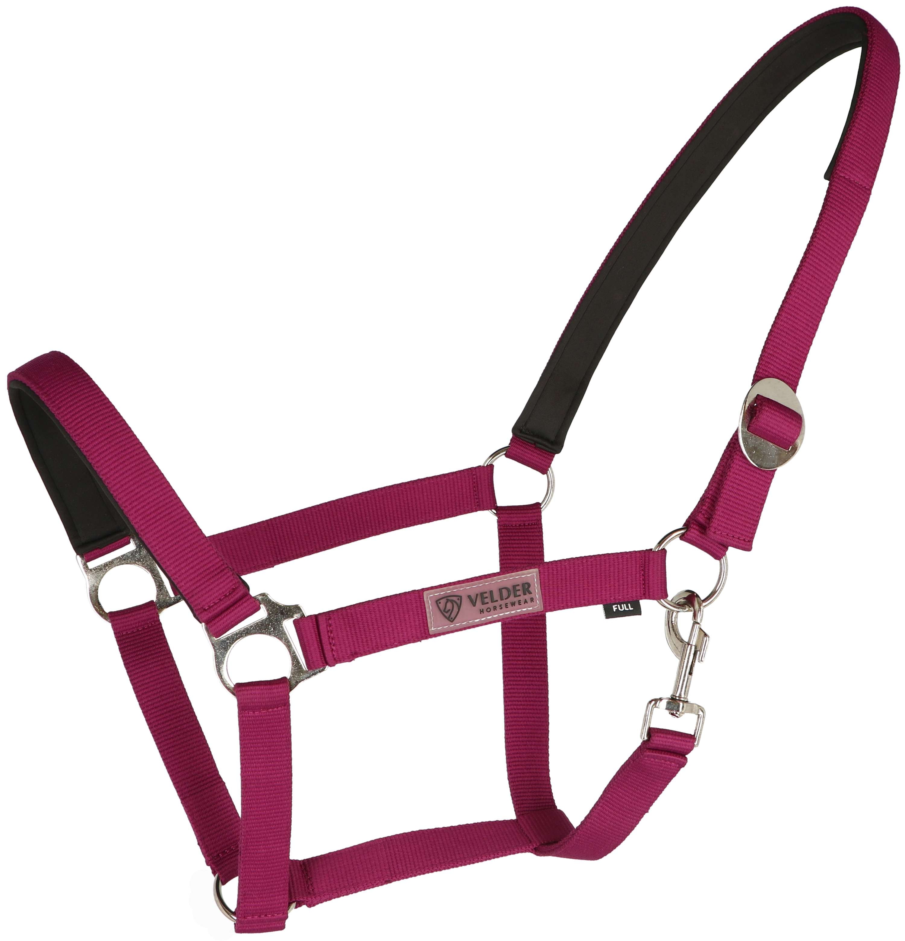 Velder Horsewear Essentials Halfter Basic Padded Boysenberry