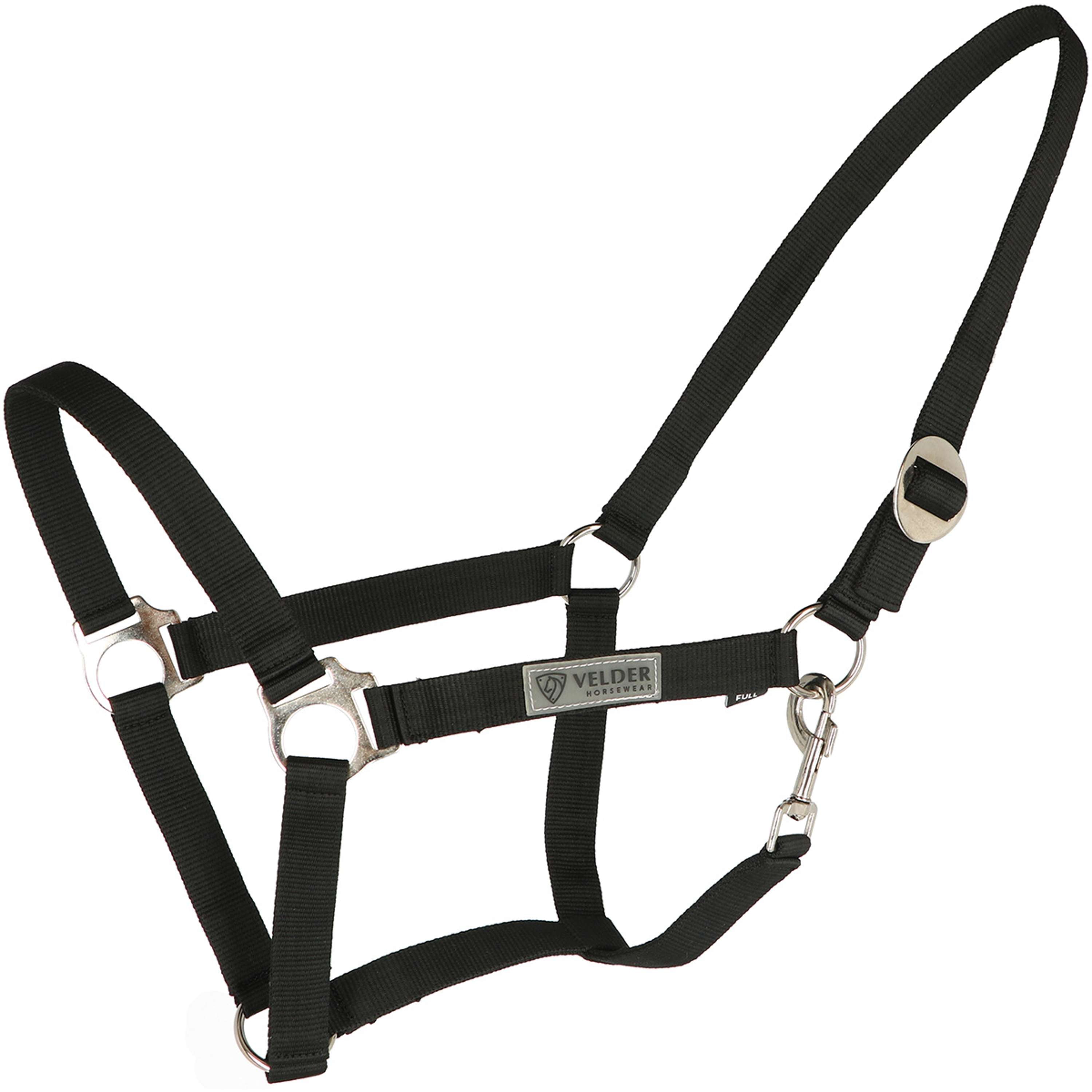 Velder Horsewear Essentials Halfterset Basic Summer Schwarz
