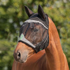 Agradi Horse Fliegenmaske Fine Mesh mit Ohren Schwarz