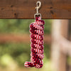 Velder Horsewear Führstrick Soft Grip Rot/Weiß/Marine