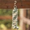 Velder Horsewear Führstrick Soft Grip Dusty Green/Forest Green/Weiß