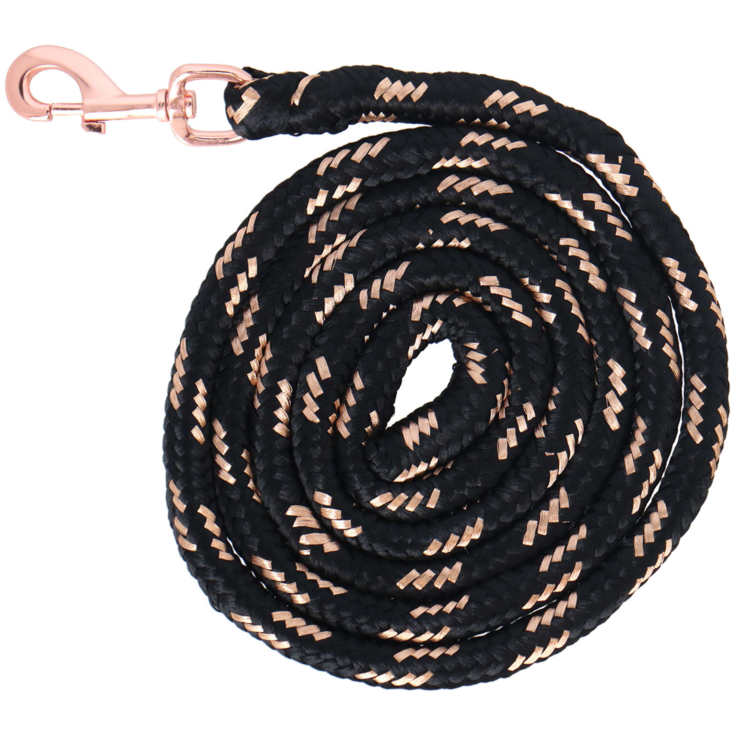 Velder Horsewear Führstrick Bronze Schwarz