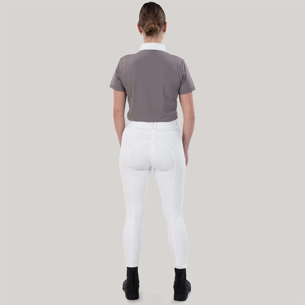Elvera Equestrian Reithose Performance Bling Weiß