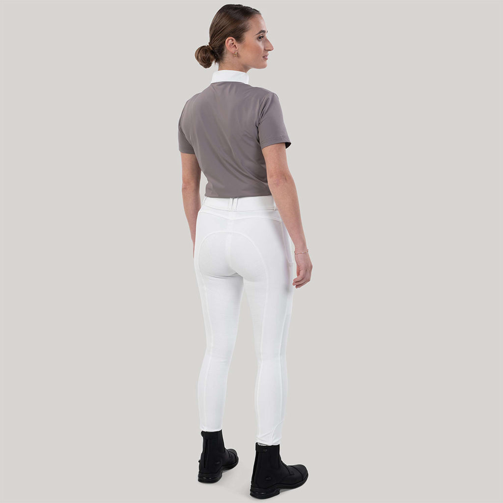 Elvera Equestrian Reithose Performance Bling Weiß