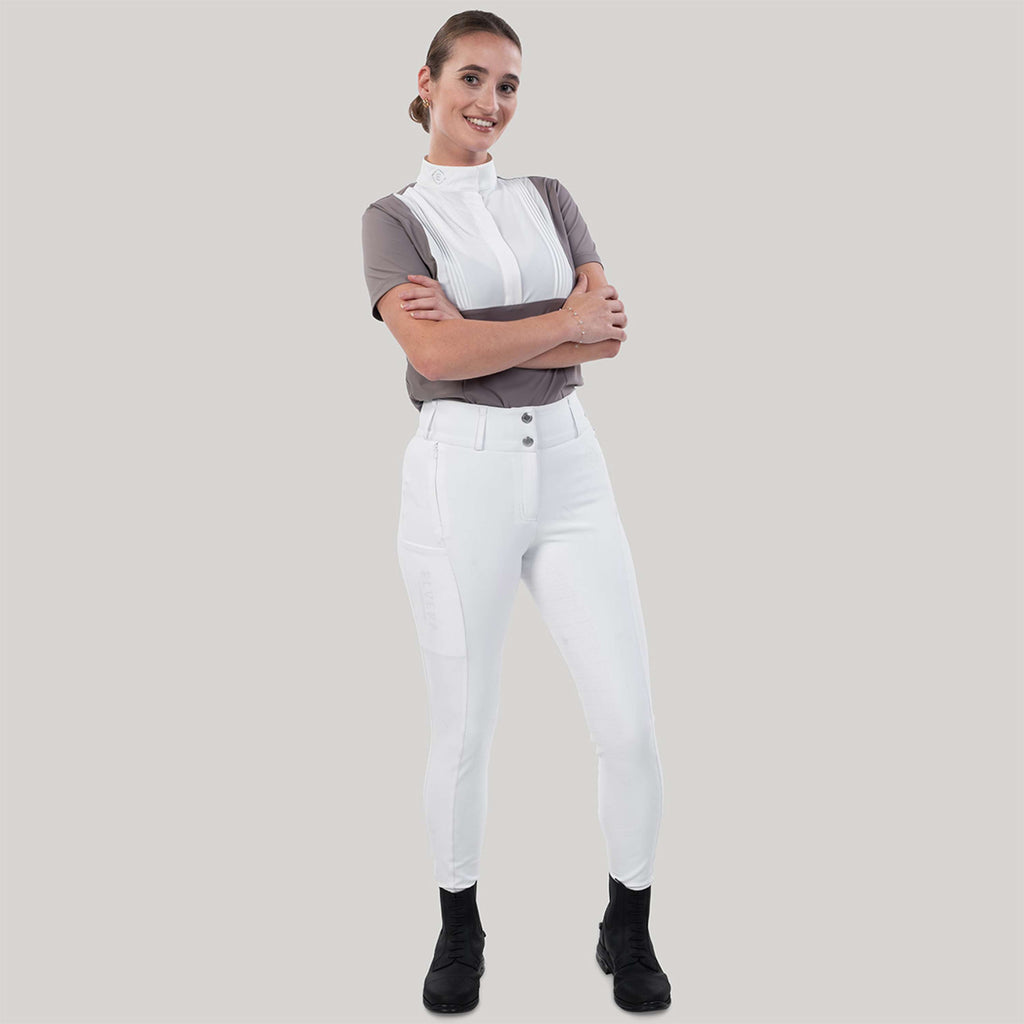 Elvera Equestrian Reithose Sensitive Pro Weiß