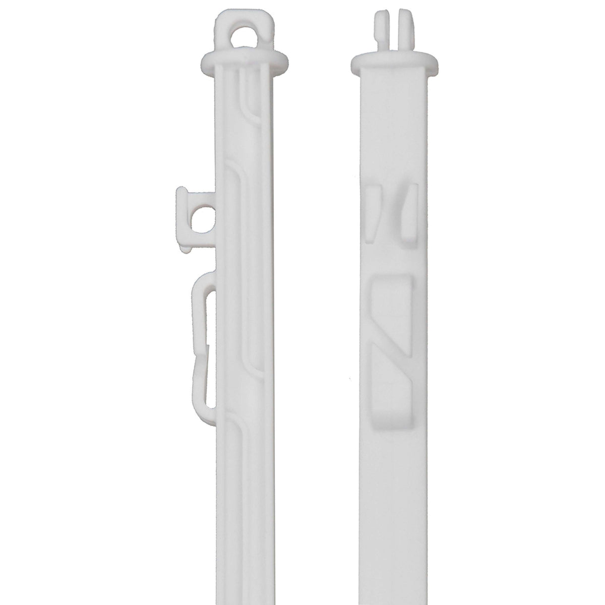Agradi Power Weidepfahl Classic Doppel 105cm 20 Stück Weiß