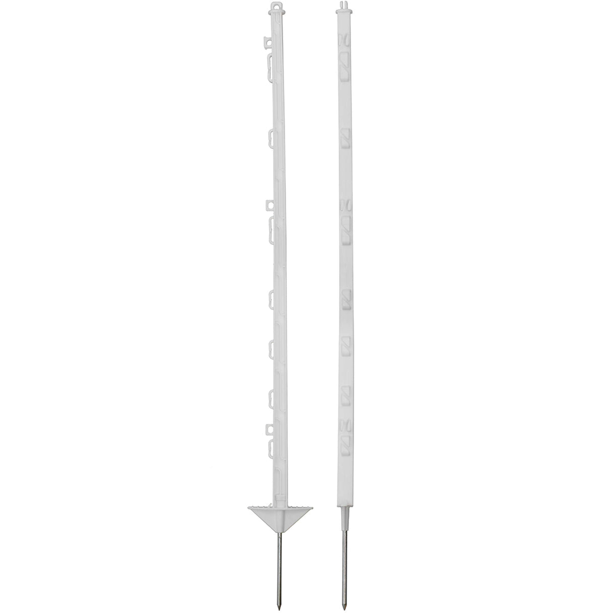 Agradi Power Weidepfahl Classic Doppel 105cm 20 Stück Weiß