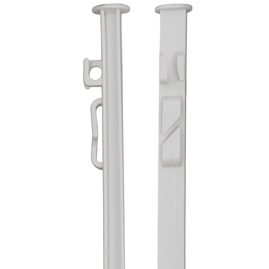 Agradi Power Weidepfahl Classic Doppel 150cm 20 Stück Weiß