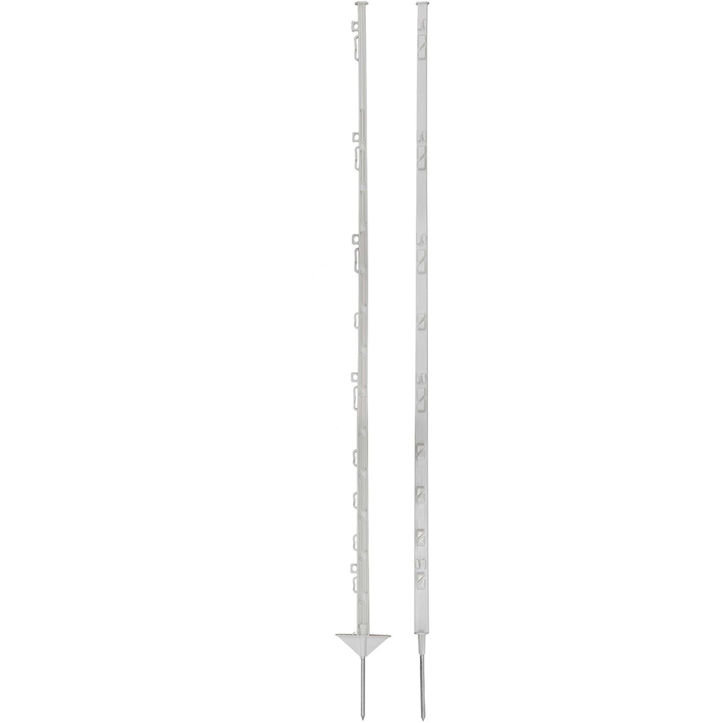 Agradi Power Weidepfahl Classic Doppel 150cm 20 Stück Weiß