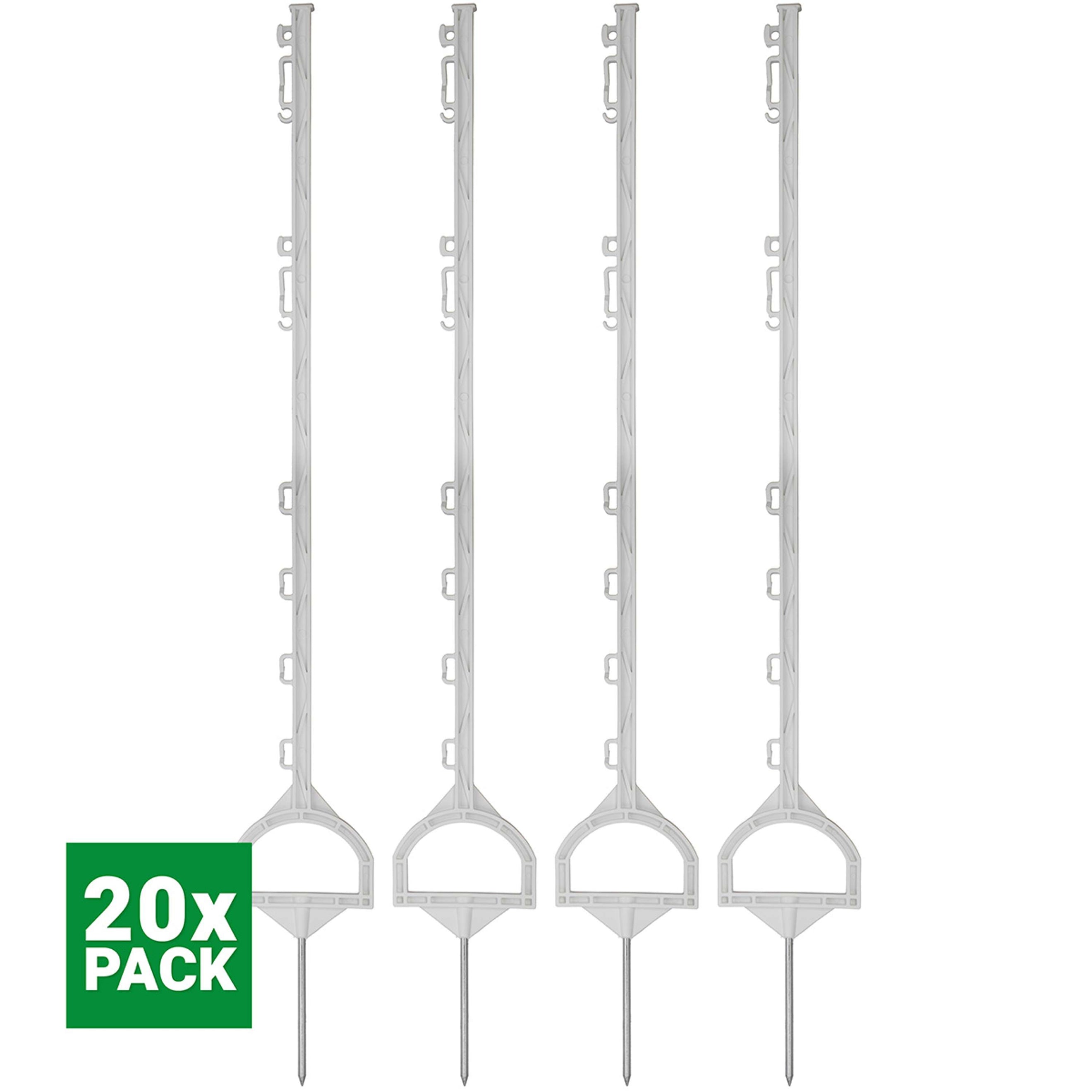 Agradi Power Weidepfahl Tritt 115cm 20 Stück Weiß Agradi Power Weidepfahl Tritt 115cm 20 Stück Weiß