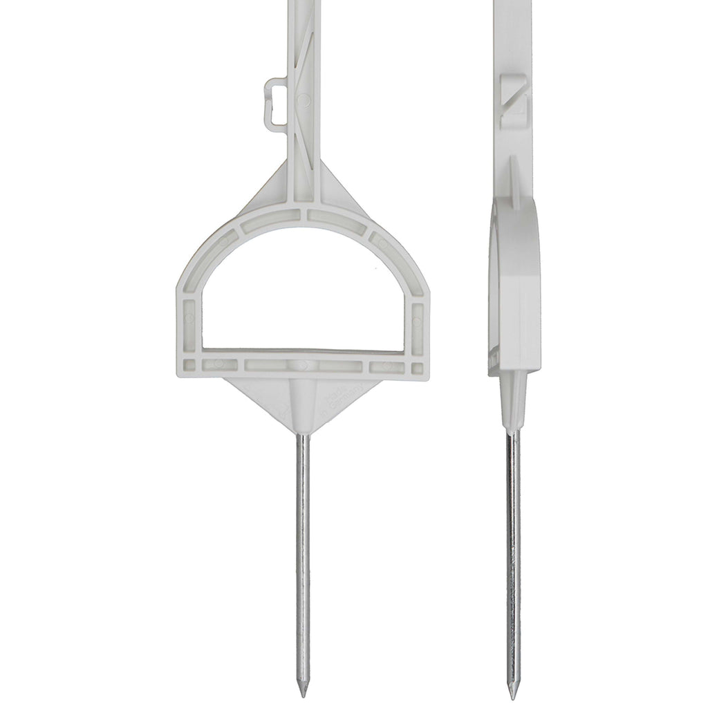 Agradi Power Weidepfahl Tritt 155cm 20 Stück Weiß